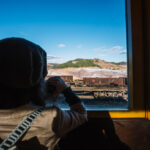 Watching the World From a Train Window